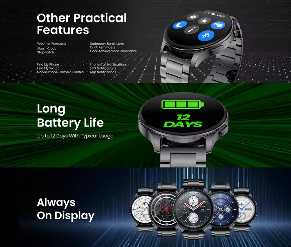 Amazfit Pop 3R Bluetooth Calling Watch