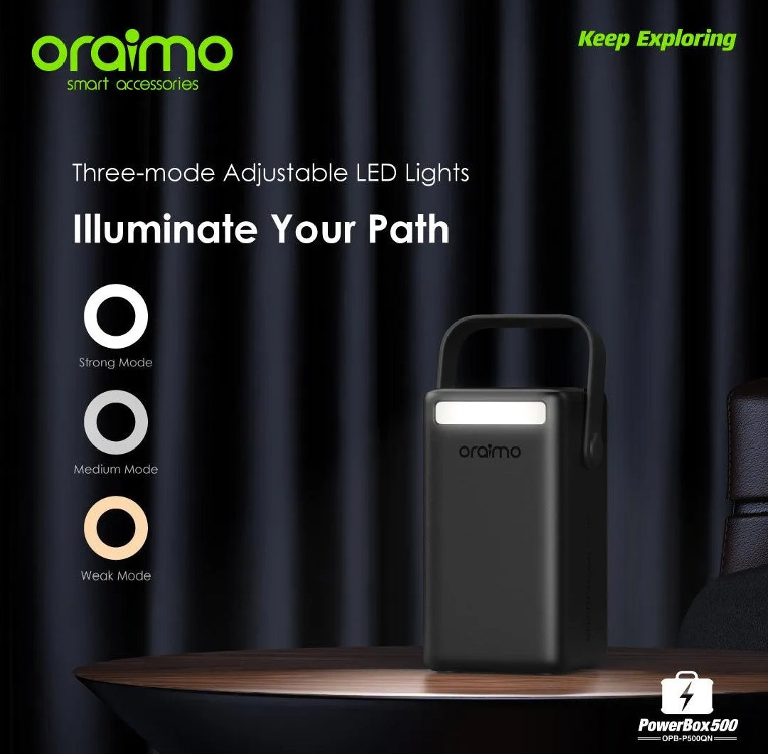 Oraimo PowerBox 500 – 50000mAh 22.5W Power Bank