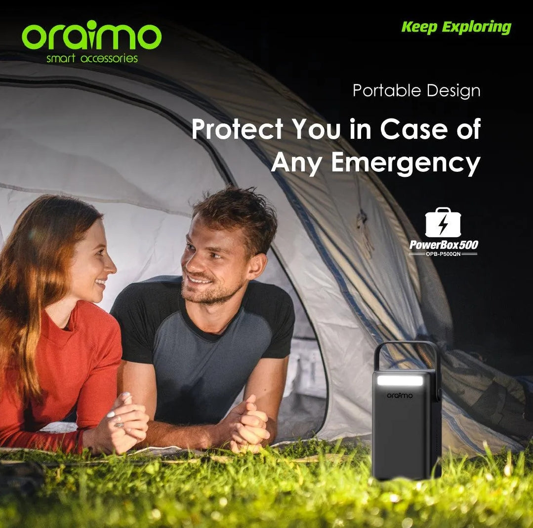 Oraimo PowerBox 500 – 50000mAh 22.5W Power Bank