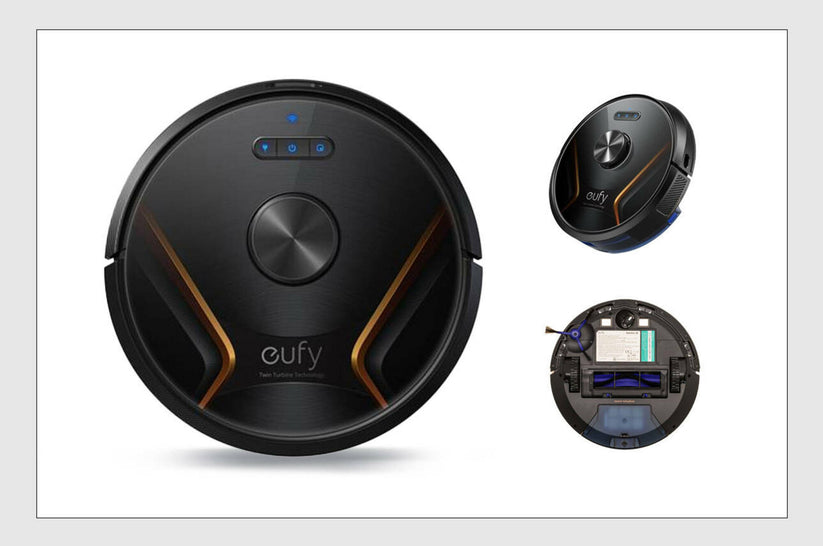 Eufy RoboVac X8 Hybrid Twin-Turbine Powered 2-in-1 Robotic Vacuum Cleaner
