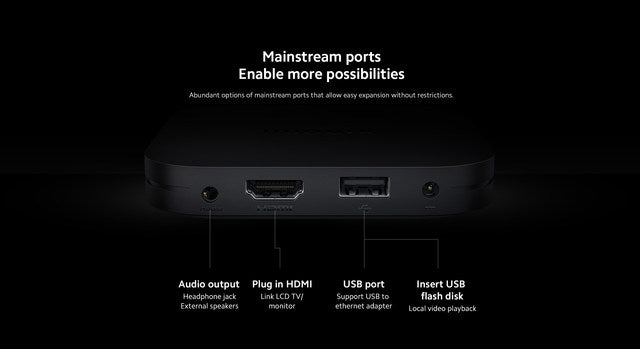 Xiaomi TV Box S (2nd Gen) – 4K Ultra-HD Streaming Media Player