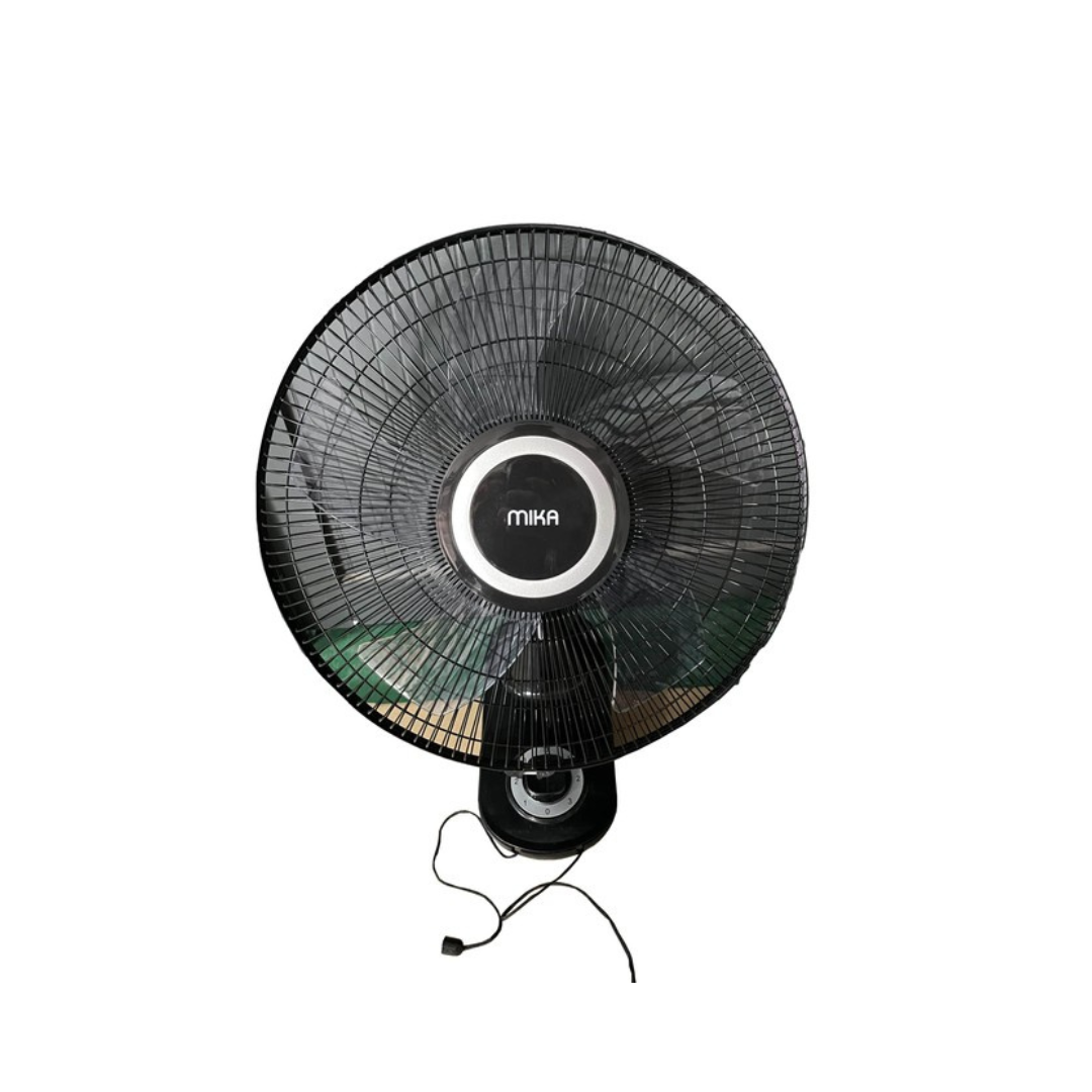 MIKA Wall Fan 16″ – Black & Grey