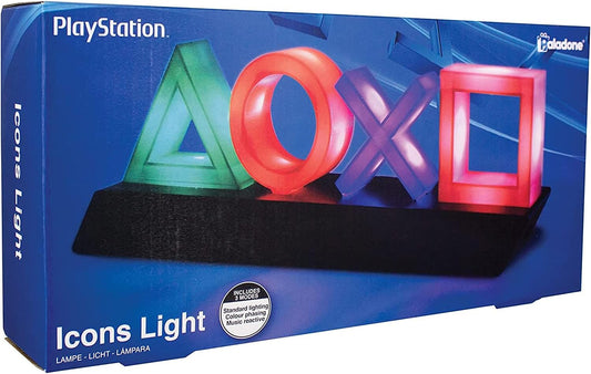 Play Station icons light