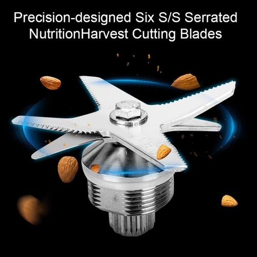 Sokany Heavy Duty Commercial Blender – 2 Litre Jar, 4500W High-Power Motor, Multipurpose with Grinder