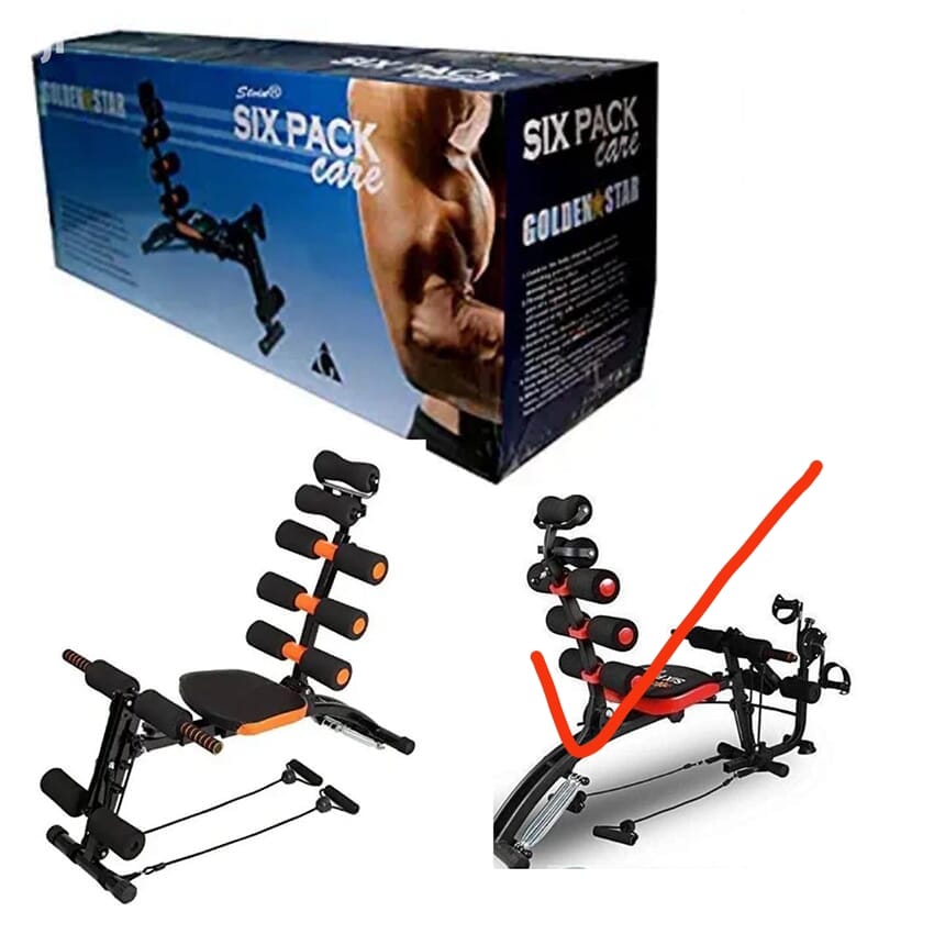 Six Pack ABS Care Machine with Pedals – 22-in-1