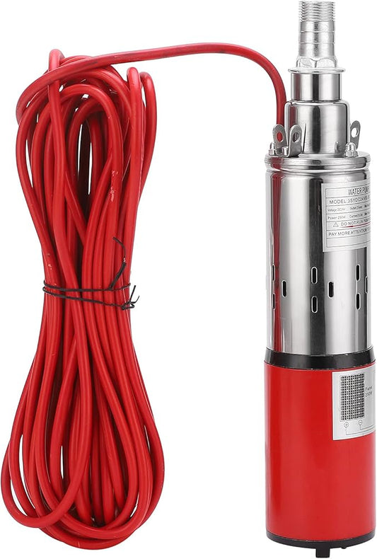 Solarmax 24V Submersible Solar Water Pump – 50M Lift, 1.5HP, 1500 L/hr + Free 250W Solar Panel