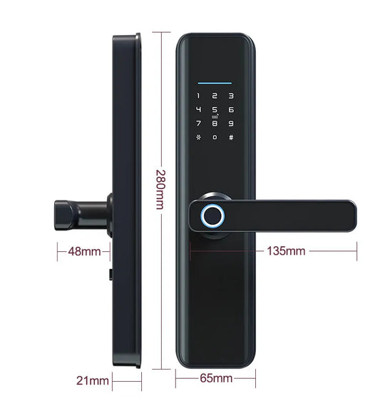 TTLock WiFi & Bluetooth Smart Fingerprint Digital Door Lock