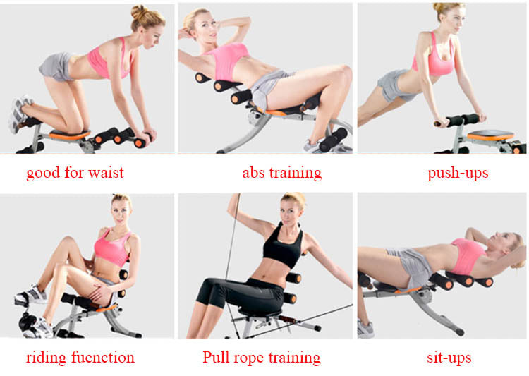 Six Pack ABS Care Machine with Pedals – 22-in-1