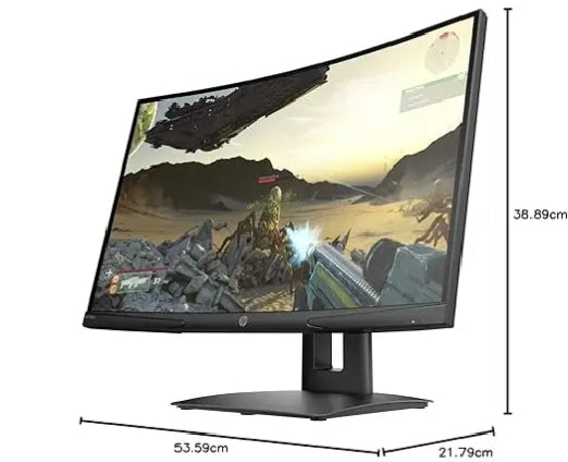 HP X24c 23.6 Inch Curved Gaming Monitor – Black