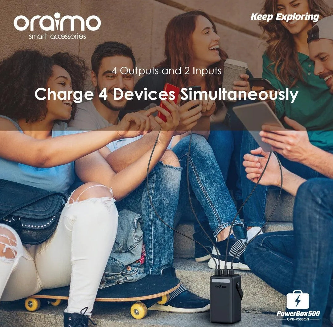 Oraimo PowerBox 500 – 50000mAh 22.5W Power Bank