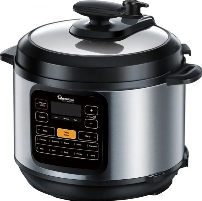 Ramtons Electric Pressure Cooker RM 582 – 6L, 1100W