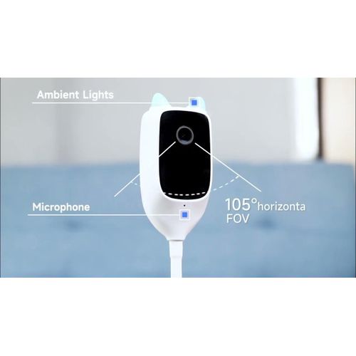 Xiaovv C1 1080p Smart Baby Monitor IP Camera
Two-Way Audio | LED Light | Mobile App | Night Vision | Crying & Motion Detection