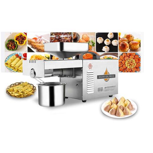 Heat and Cold Oil Press Machine & Extraction – Multifunctional Stainless Steel Unit