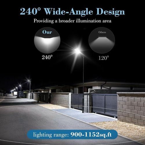 Solar Light 3000W Solar Street Lights Outdoor – 7000K Cold White Light