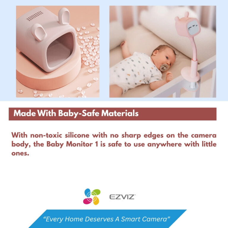 EZVIZ CS-BM1 (1080P) Indoor Wi-Fi Baby Monitor