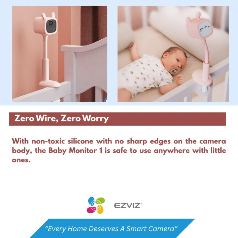 EZVIZ CS-BM1 (1080P) Indoor Wi-Fi Baby Monitor