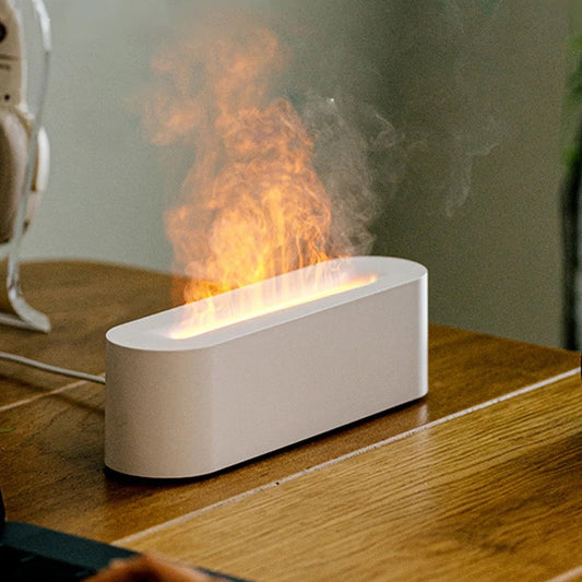 Fireplace Flame Aromatherapy Essential Oil Diffuser
