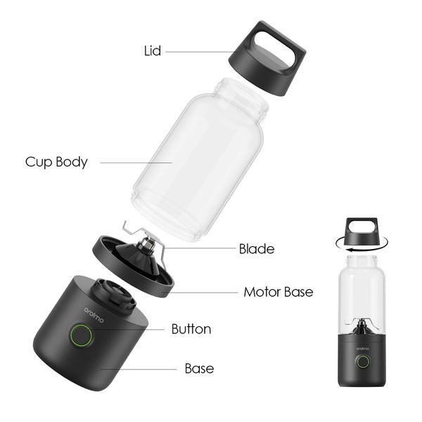 Oraimo SmartBlender Go 500ML Portable Blender OH-PB1N