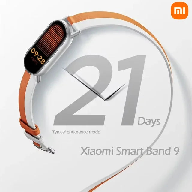 XIAOMI Smart Band 9, AMOLED Display, 21 Days Battery Life