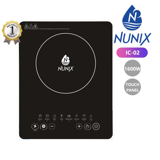 Nunix IC-02 Single Induction Smart Electric Cooker