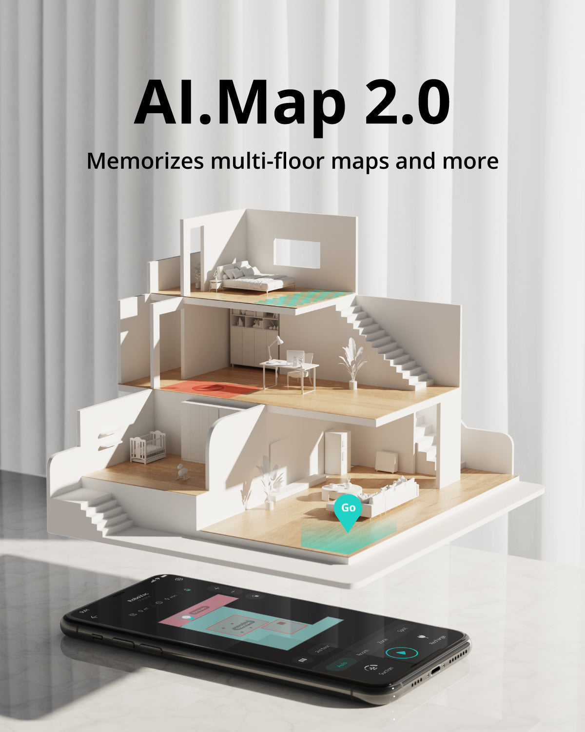 Eufy RoboVac X8 Hybrid Twin-Turbine Powered 2-in-1 Robotic Vacuum Cleaner