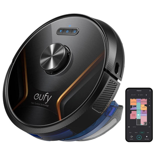 Eufy RoboVac X8 Hybrid Twin-Turbine Powered 2-in-1 Robotic Vacuum Cleaner