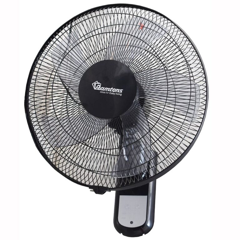 Ramtons RM676 – 16″ Wall Fan with Remote Control (5 Blades)