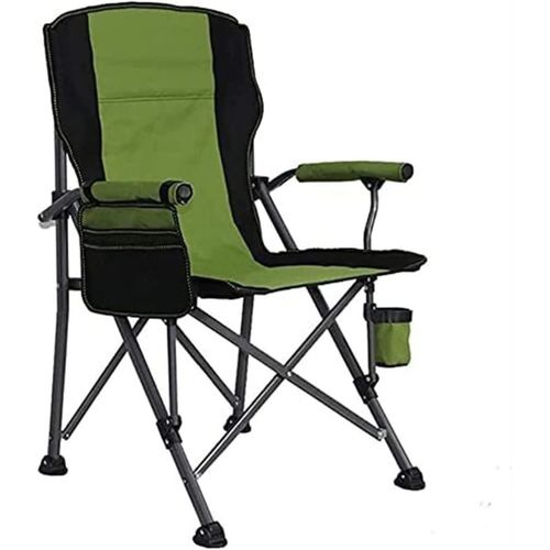 Folding Camping Chair with Cup Holder and Carry Bag