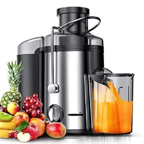 Silver Crest Juicer SK-4000 - High Power Juice Extractor for Home and Small Businesses