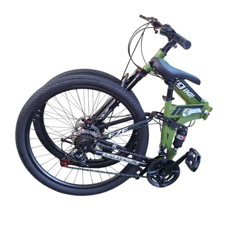 Gen Size 26 Foldable Adjustable Mountain Bike With 21 Disc Brakes