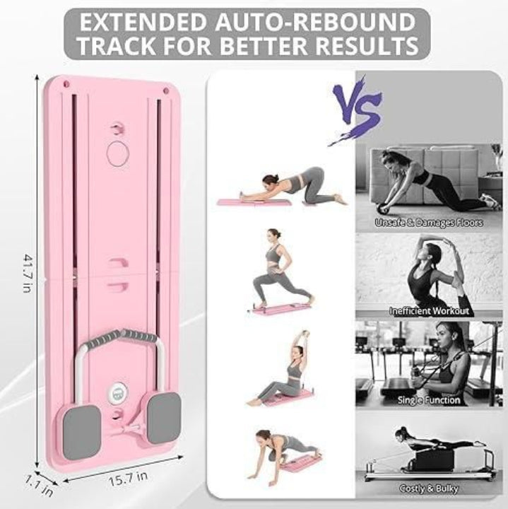 5-in-1 Multifunctional Pilates Fitness Board and Reformer Set