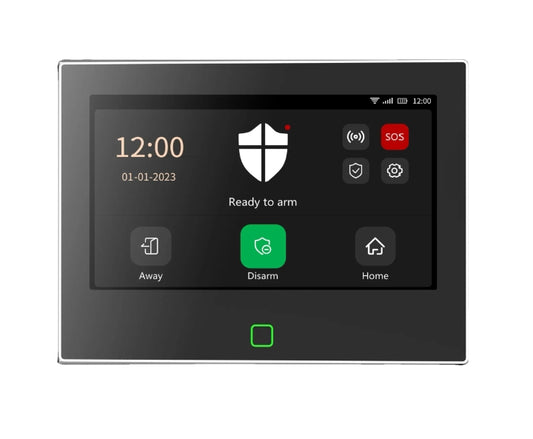 Tuya WiFi+4G Wireless 7-Inch Burglar Alarm Security System – Smart Home Intrusion Protection