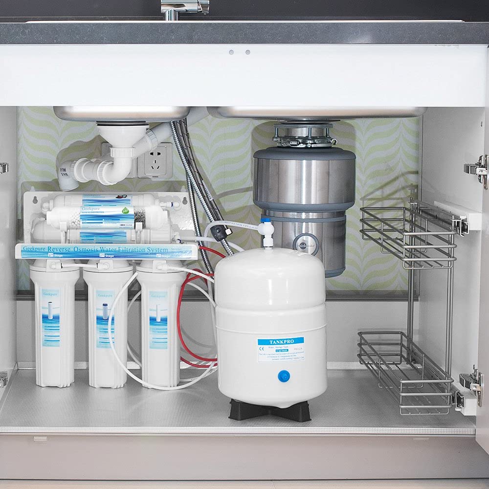 Dayliff 6-Stage Mini Reverse Osmosis Water Purifier – 200 Litres/Day (Undersink RO System with UV Sterilizer)