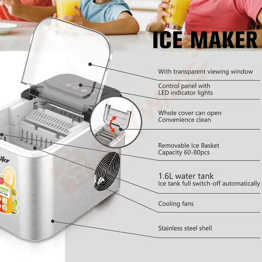Sonifer Ice Maker SF-6525 – Fast, Fresh Ice Anytime You Need It