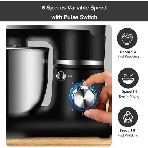 TLAC 5L Stand Mixer Dough Mixer Machine Stainless Steel Bowl Low Noise Detachable | 1200W | TL-SM 216