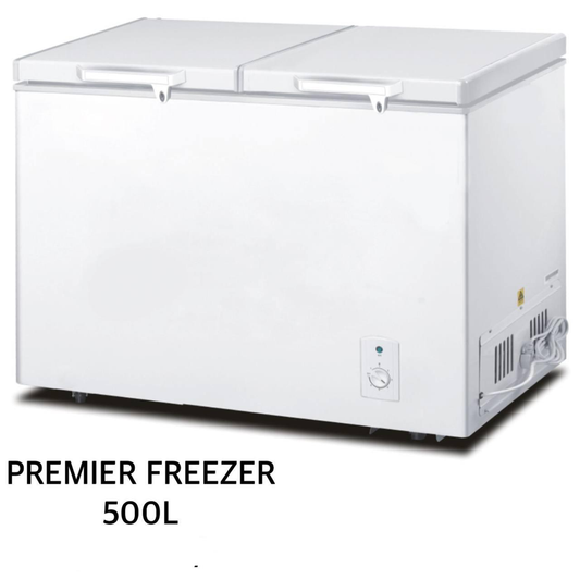 Premier 500L Chest Freezer – Large Capacity, Fast Freezing, Lockable Lid, Energy Efficient