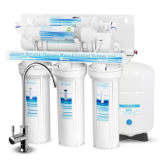 Dayliff 6-Stage Mini Reverse Osmosis Water Purifier – 200 Litres/Day (Undersink RO System with UV Sterilizer)