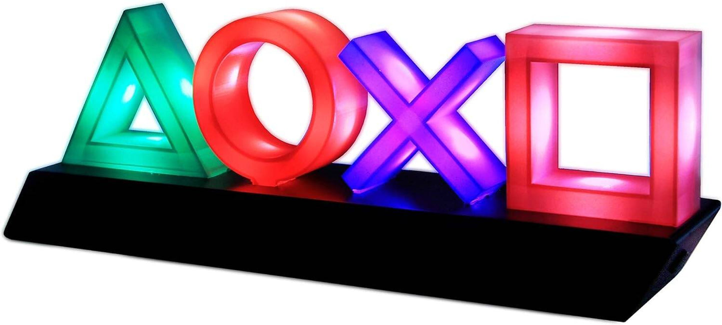 Play Station icons light