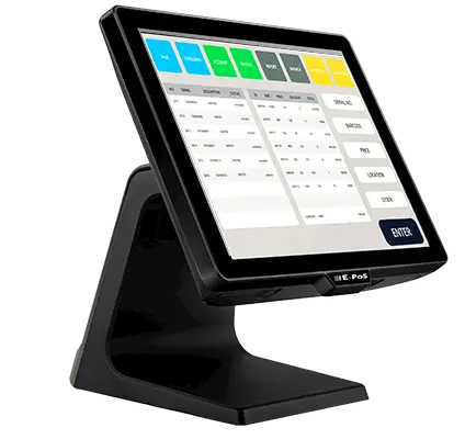 E-PoS Xtreme Turbo V2 Intel J1900 – 15” Touch Screen POS Terminal