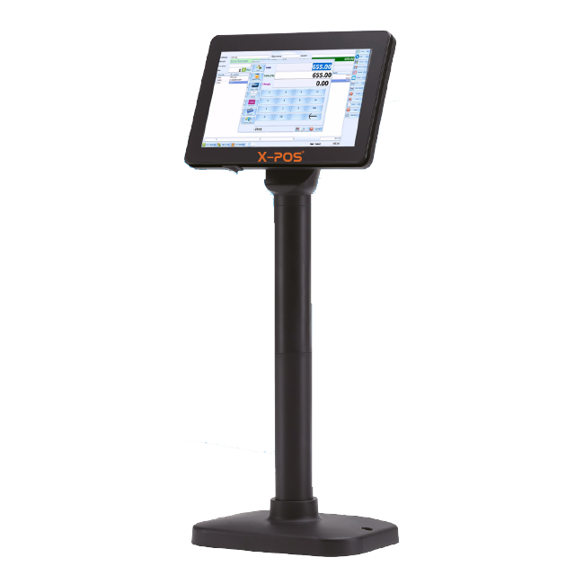 X-POS EC 700 7″ Customer Display Pole