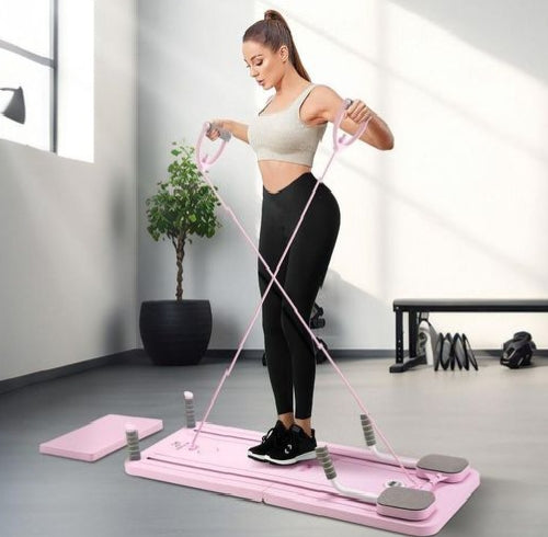 5-in-1 Multifunctional Pilates Fitness Board and Reformer Set