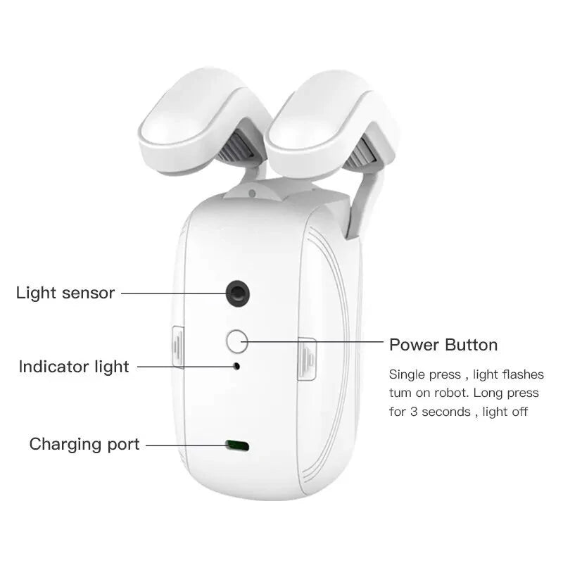 Tuya Smart WiFi Curtain Motor – Voice-Controlled Electric Curtain Opener for Roman, T & U Tracks